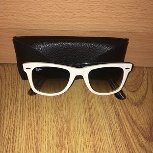 Ray ban white wayfarer